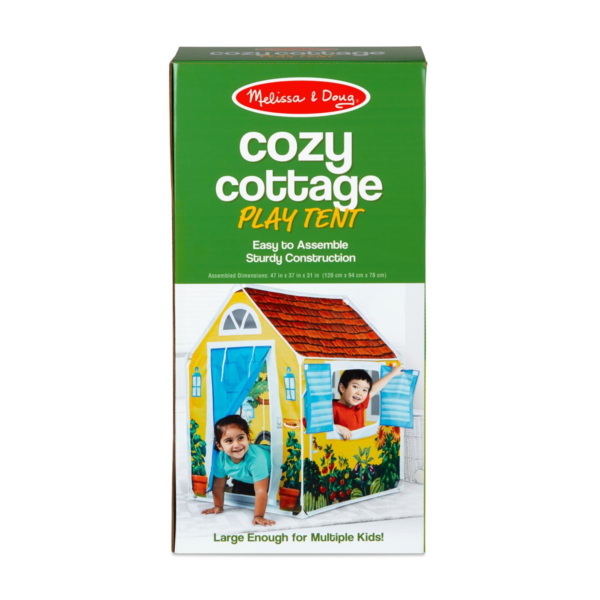 Melissa Doug Cozy Cottage Play Tent