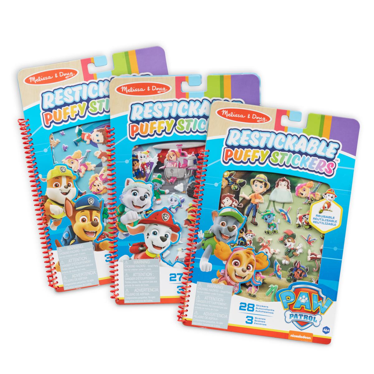 Melissa & Doug Paw Patrol Puffy Sticker Bundle - 20205402 | HSN