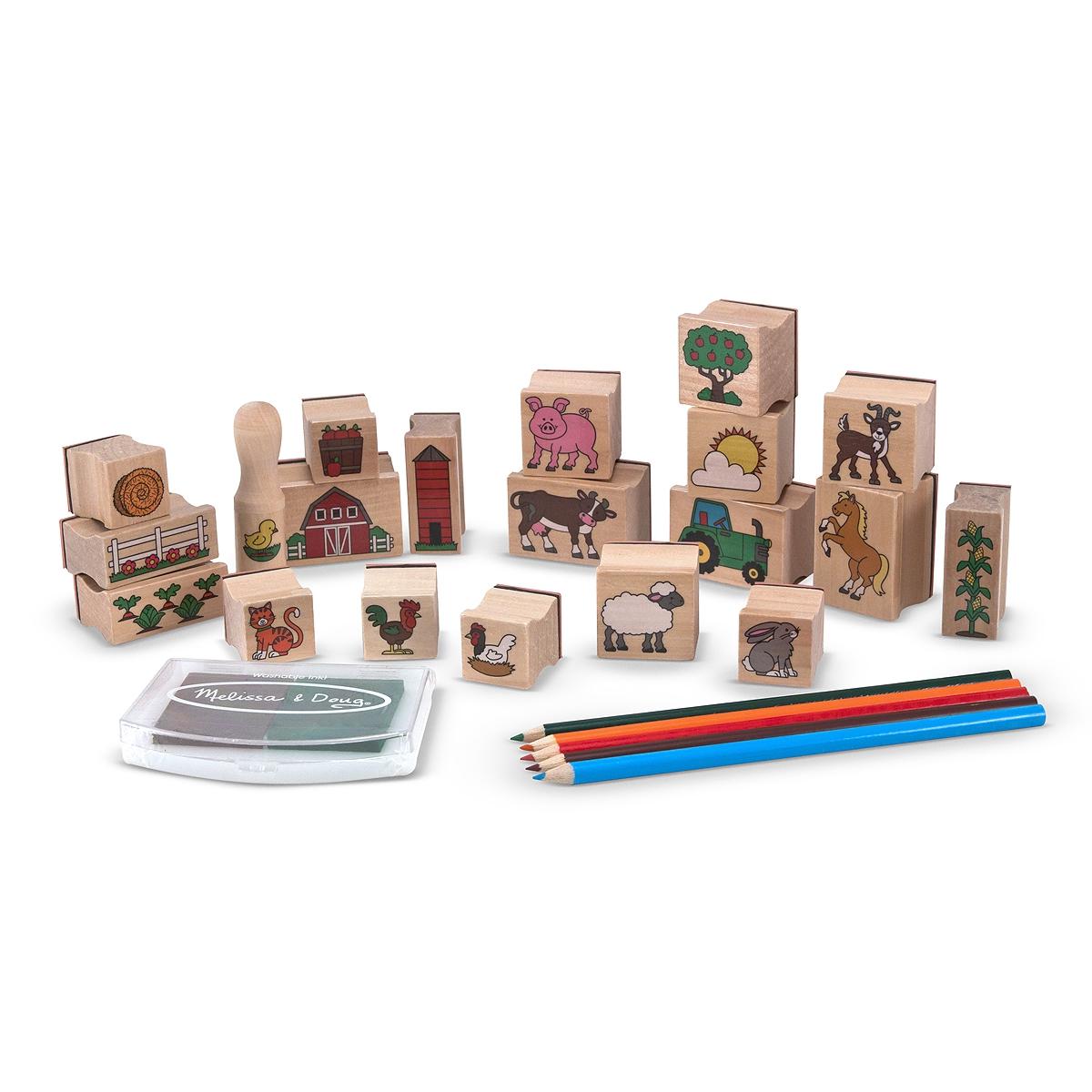 Melissa Doug Stamp-a-Scene Farm 7320160 HSN
