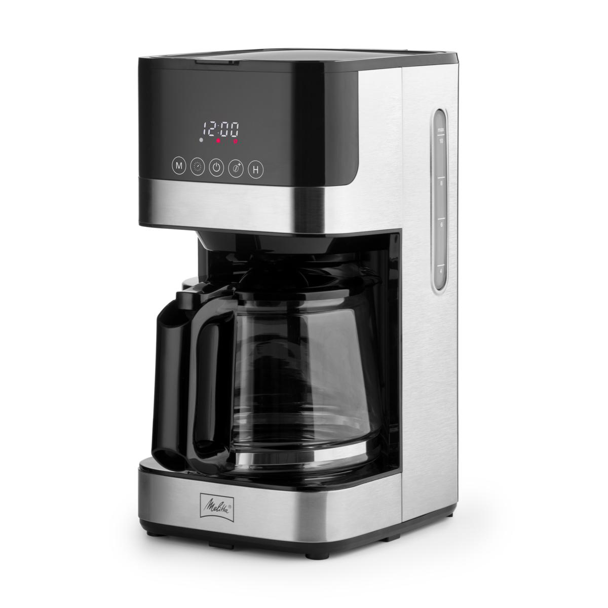 Melitta 10-Cup Drip Coffee Maker with Glass Carafe and Touch