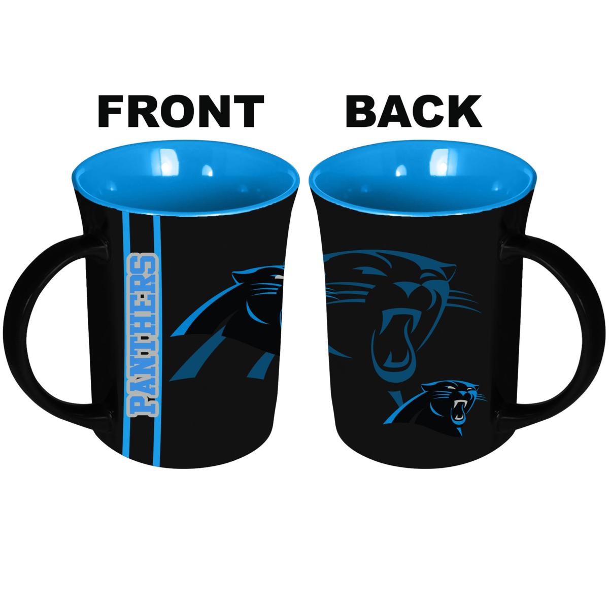 MemoryCo Officially Licensed NFL 15oz Reflective Mug - Panthers