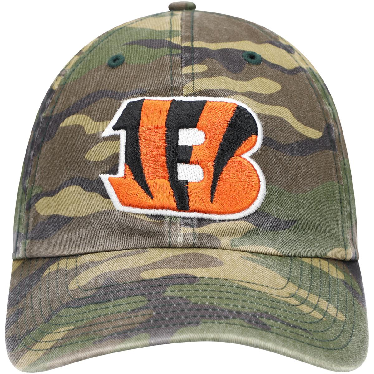 Men's '47 Camo Buffalo Bills Woodland Clean Up Adjustable Hat