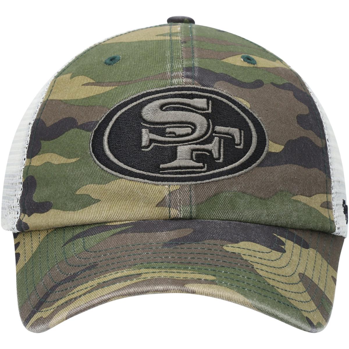 FOCO NFL Team Camouflage Light Up Beanie