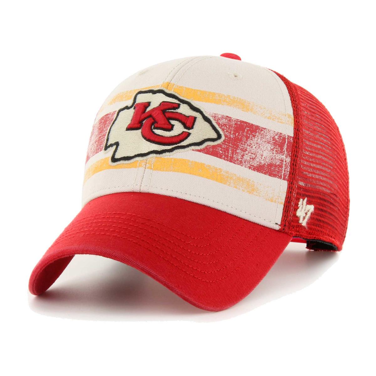 47 Men's Kansas City Chiefs Crossroad MVP White Adjustable Hat