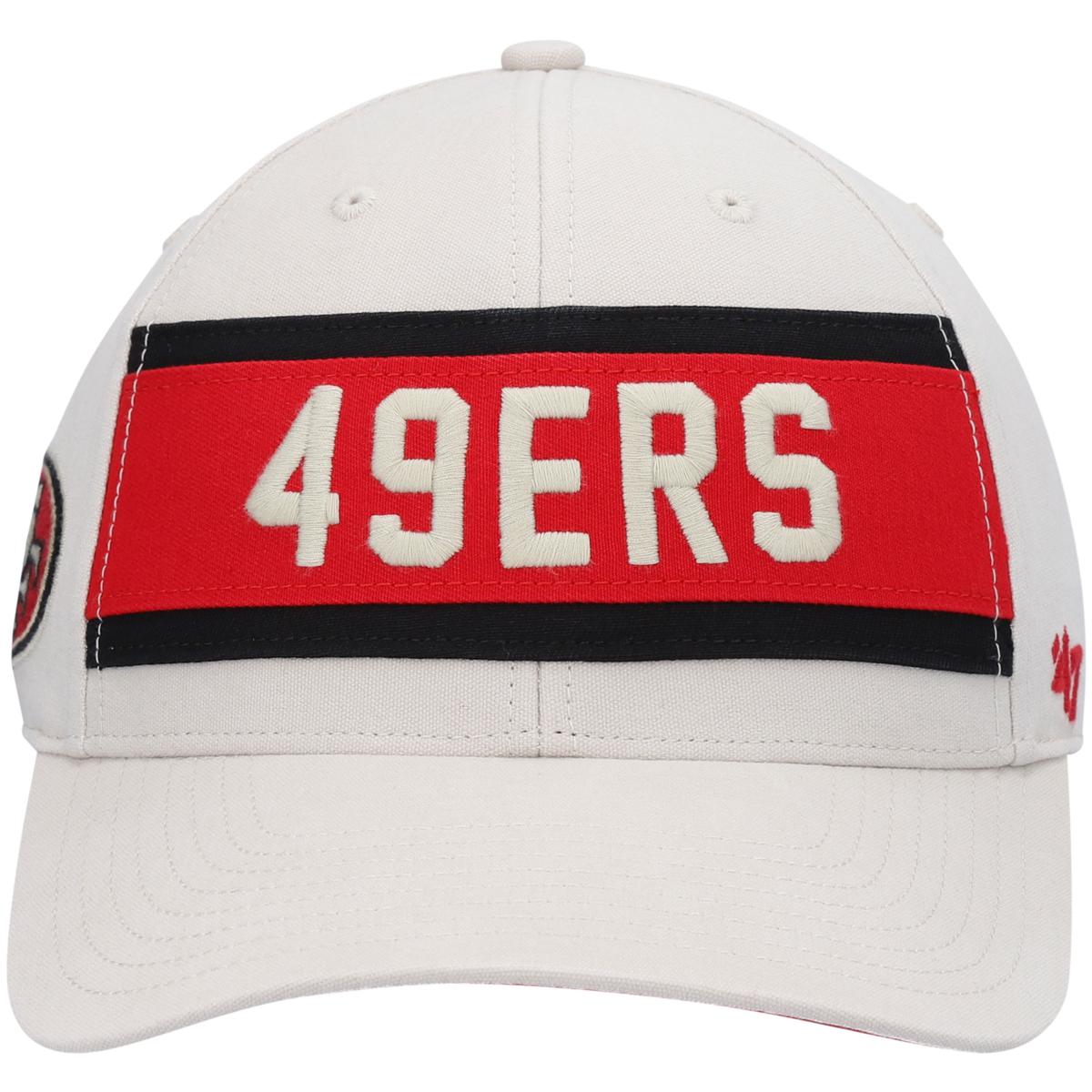 San Francisco 49ers Black Logo '47 Brand Clean Up — Hats N Stuff