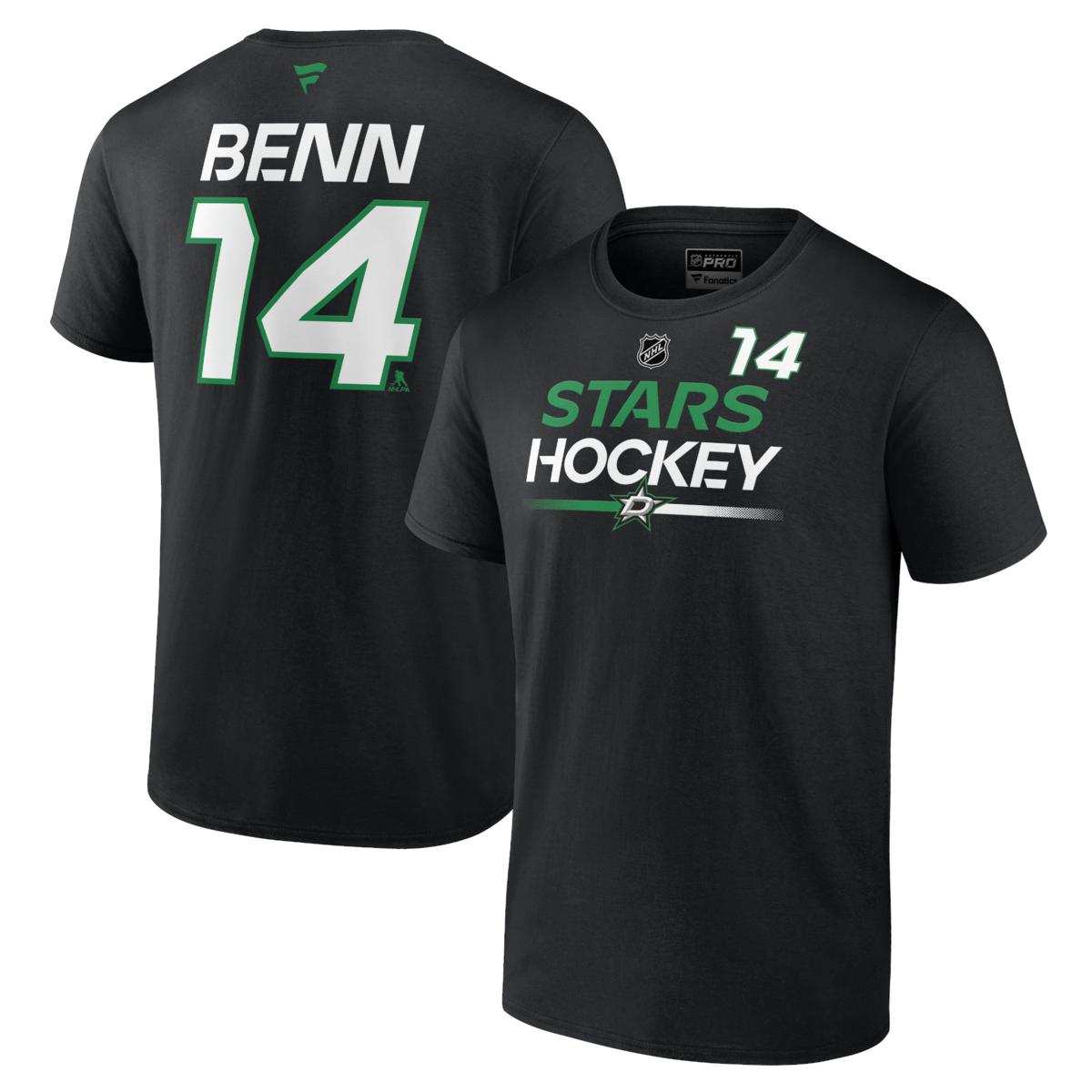 Jamie benn 2024 black jersey