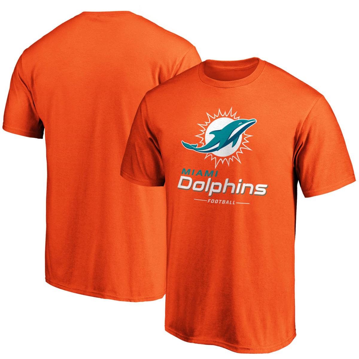 Miami dolphins orange cheap t shirt