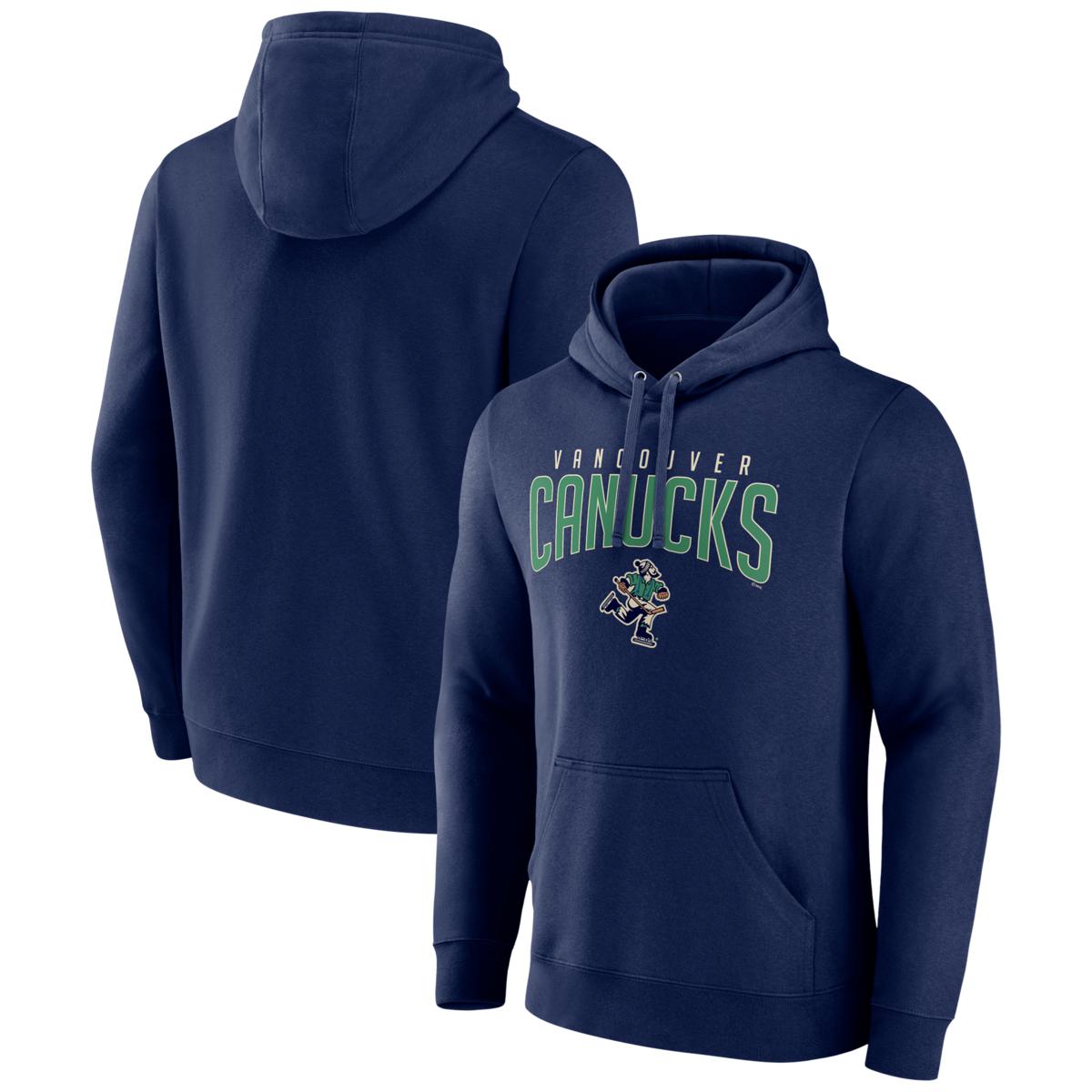 Men's Fanatics Navy Vancouver Canucks Special Edition 2.0 Wordmark ...