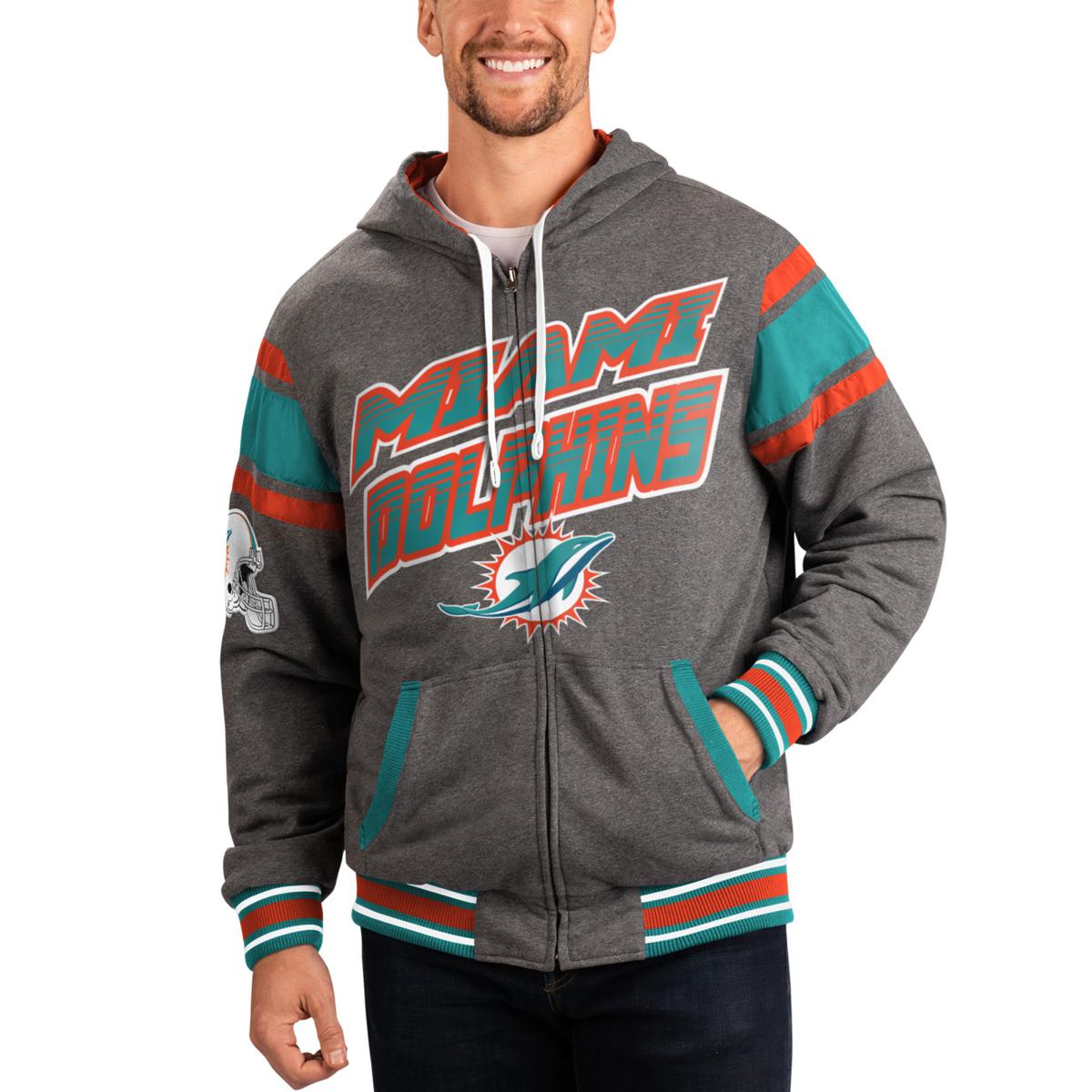 Miami dolphins best sale hoodie mens