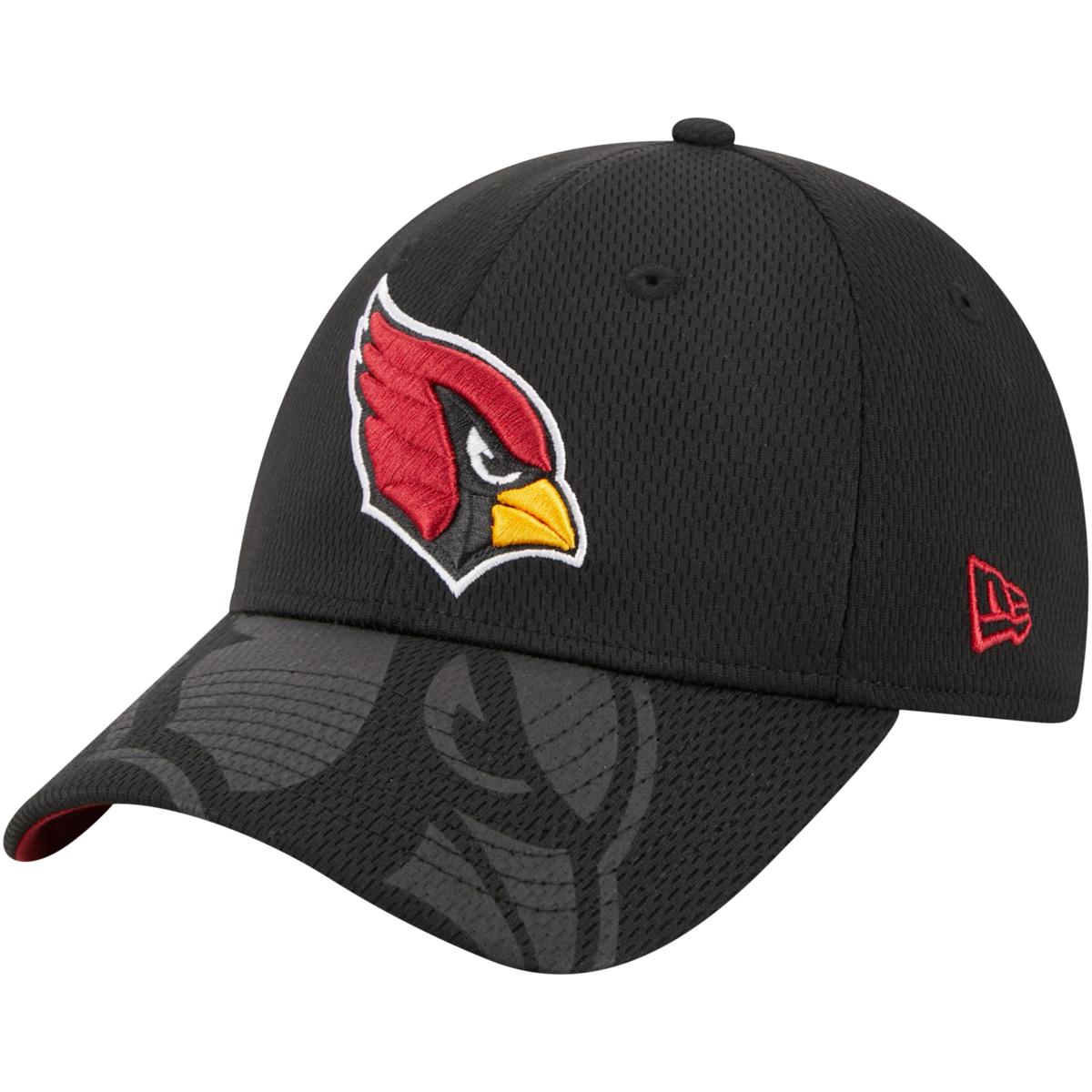 New Era Men's Arizona Cardinals 2023 Crucial Catch Black 9Fifty Adjustable  Hat