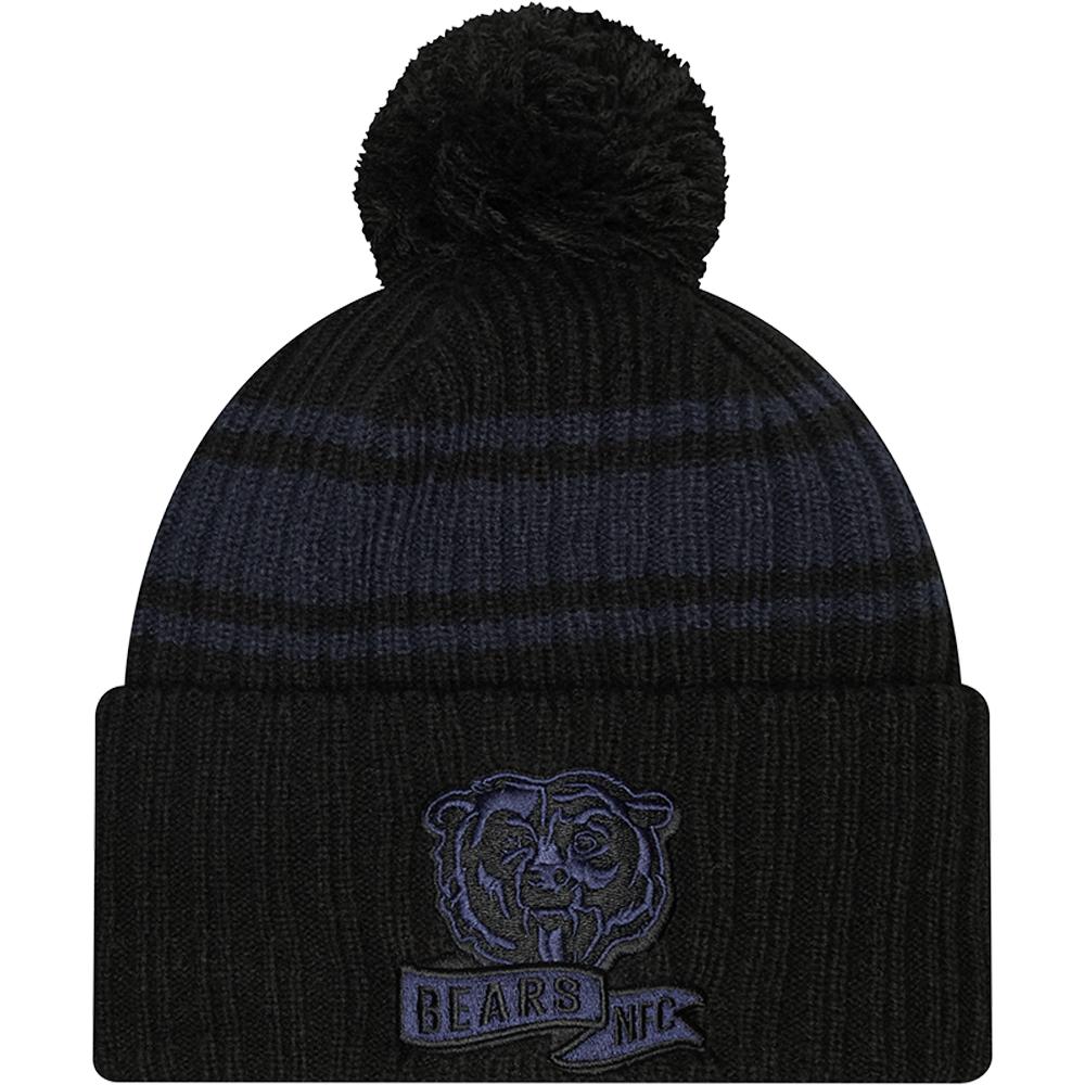 Women's New Era Cream Chicago Bears 2022 Sideline Cuffed Knit Hat