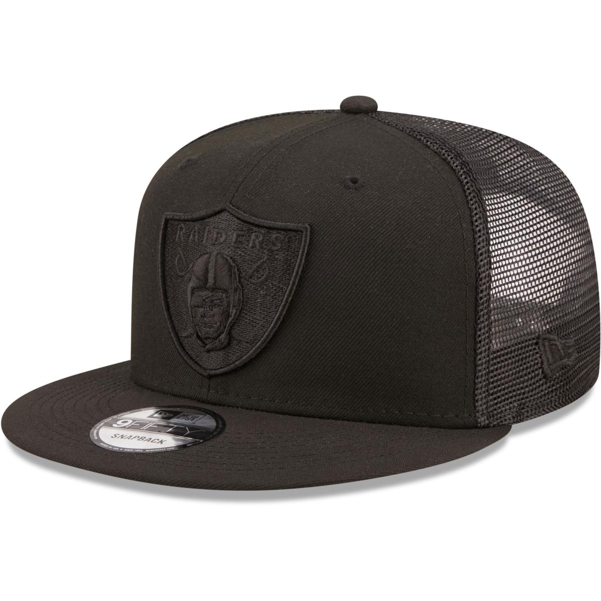 Men's New Era Black Las Vegas Raiders Classic 9FIFTY Trucker