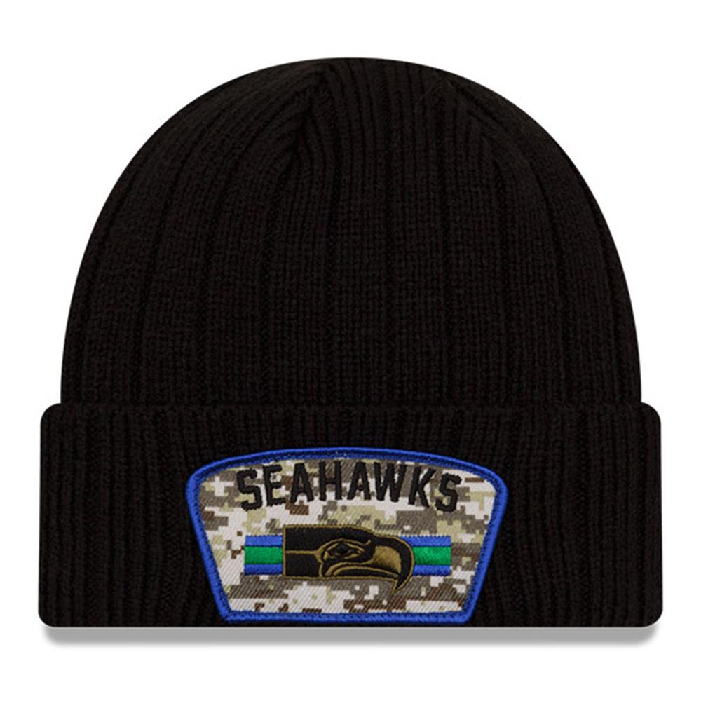 New Era Seattle Seahawks Beanie NFL On Field Hat Sport Knit Cap