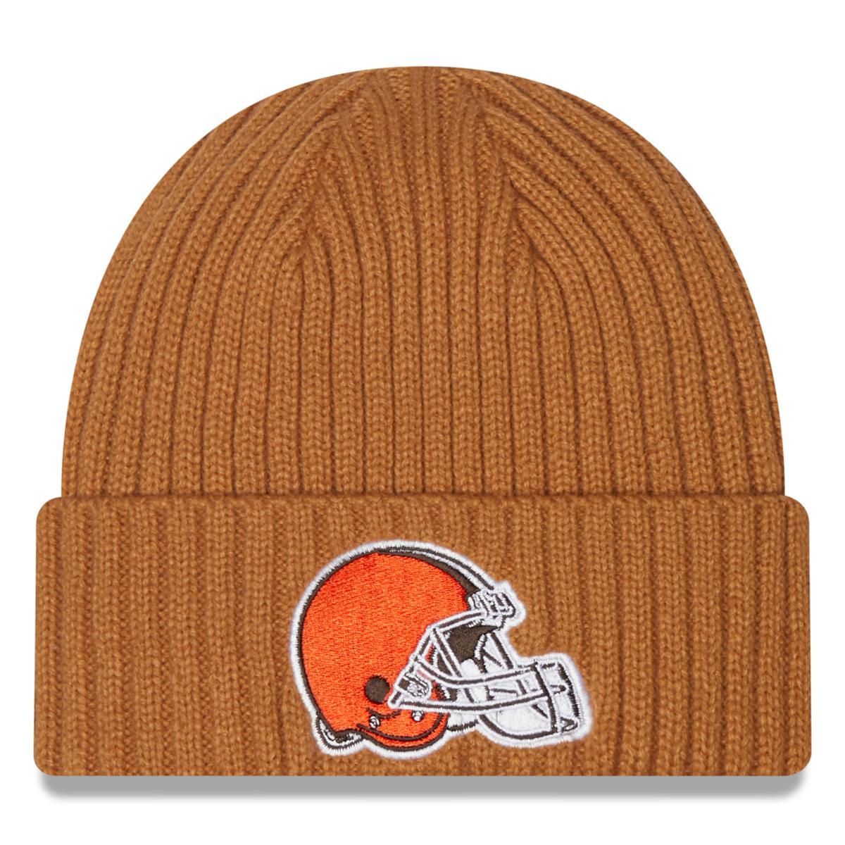 cleveland browns knit hat