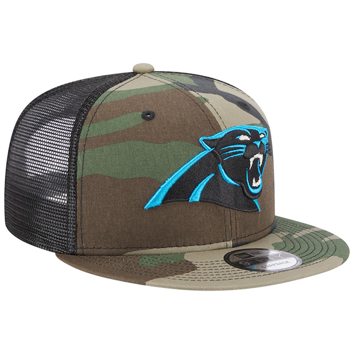 Carolina Panthers New Era Classic Trucker 9FIFTY Snapback Hat - Blue