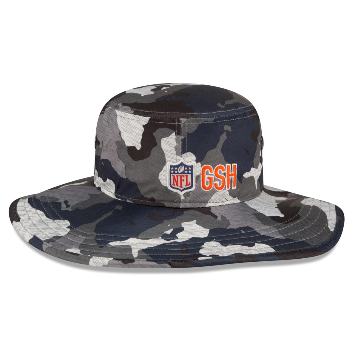 Men's New Era Camo Seattle Seahawks 2022 NFL Training Camp Official Panama  Bucket Hat