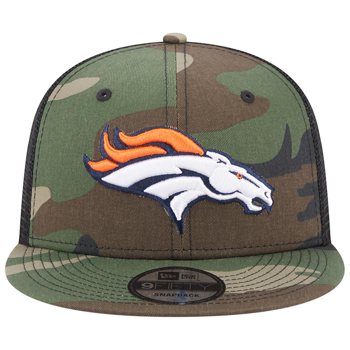 New Era Men's New Era Black Denver Broncos Camo 59FIFTY Fitted Hat