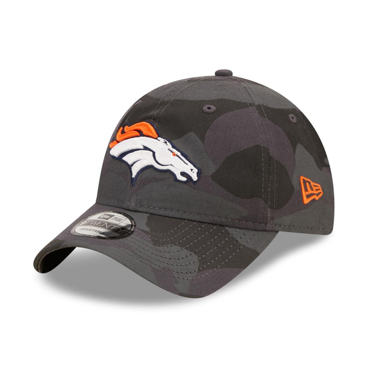 Broncos Camo Hat / Denver Broncos Hat / D Hat / Dad Hat Light Blue