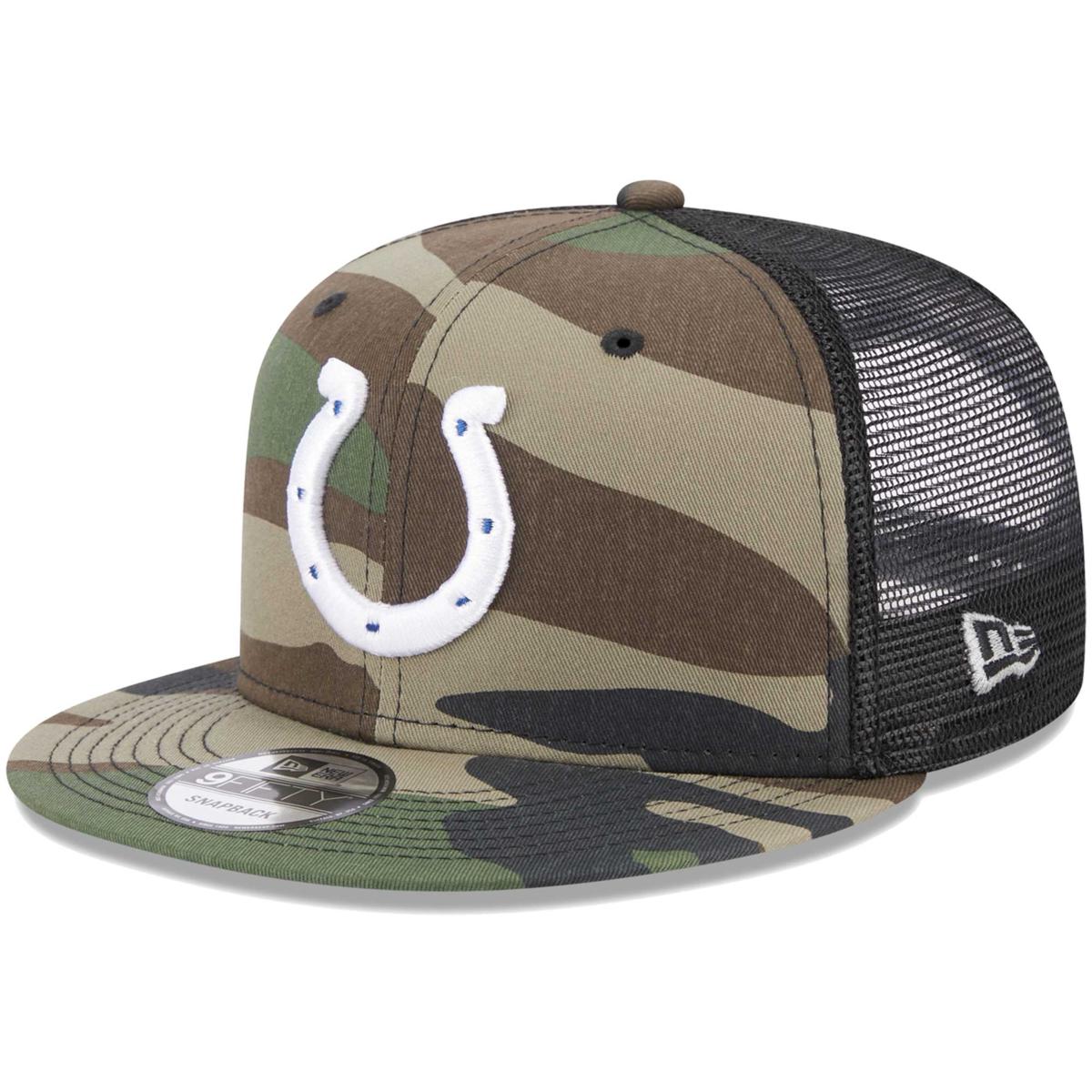 Men's New Era Camo Indianapolis Colts Classic Trucker 9FIFTY