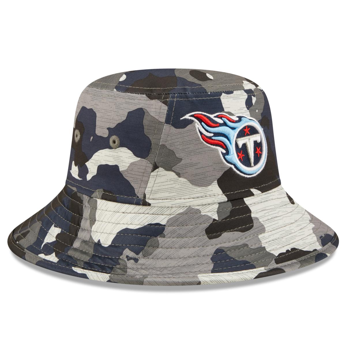 Dallas Cowboys New Era Reversible Bucket Hat - Navy/Camo