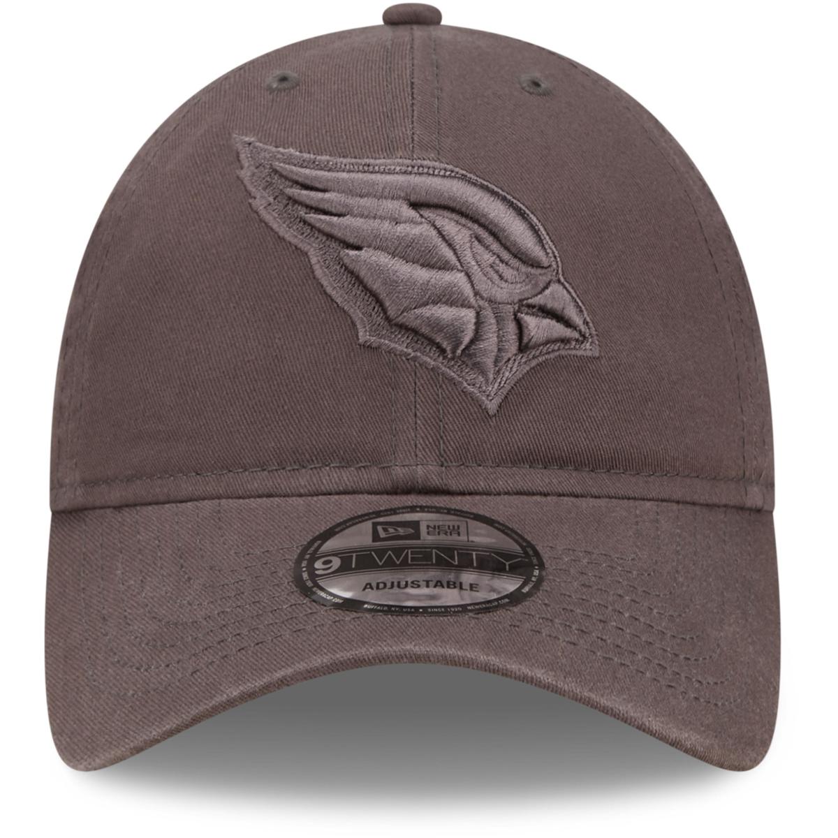 New Era Men's Arizona Cardinals Core Classic Black Adjustable Hat