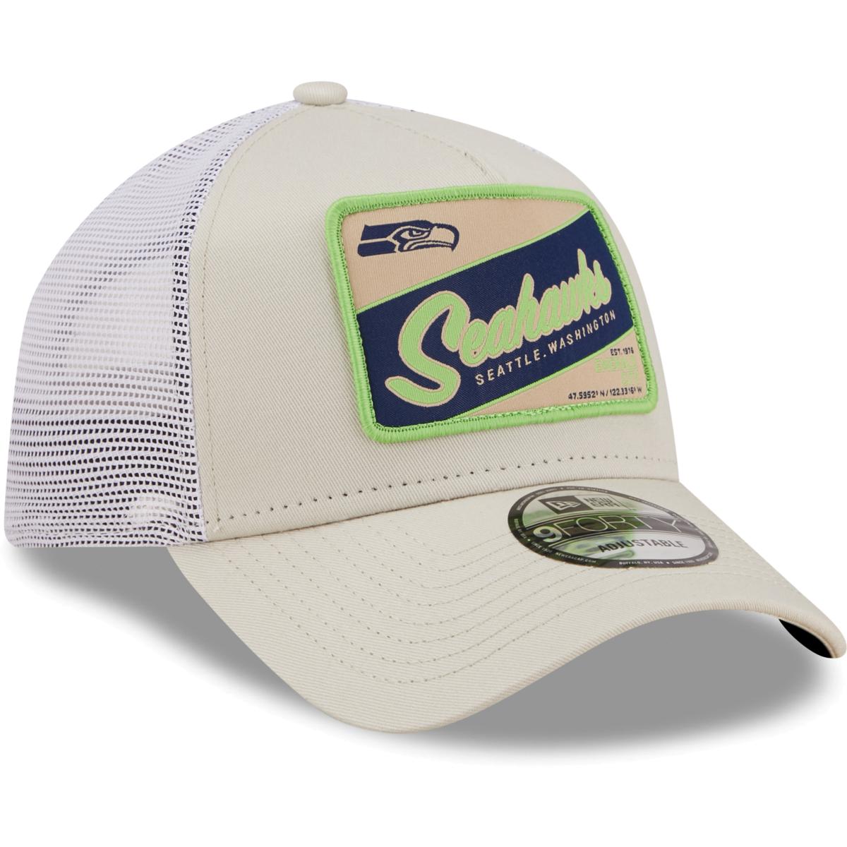 Seattle Seahawks '47 Breakout MVP Trucker Adjustable Hat - Cream