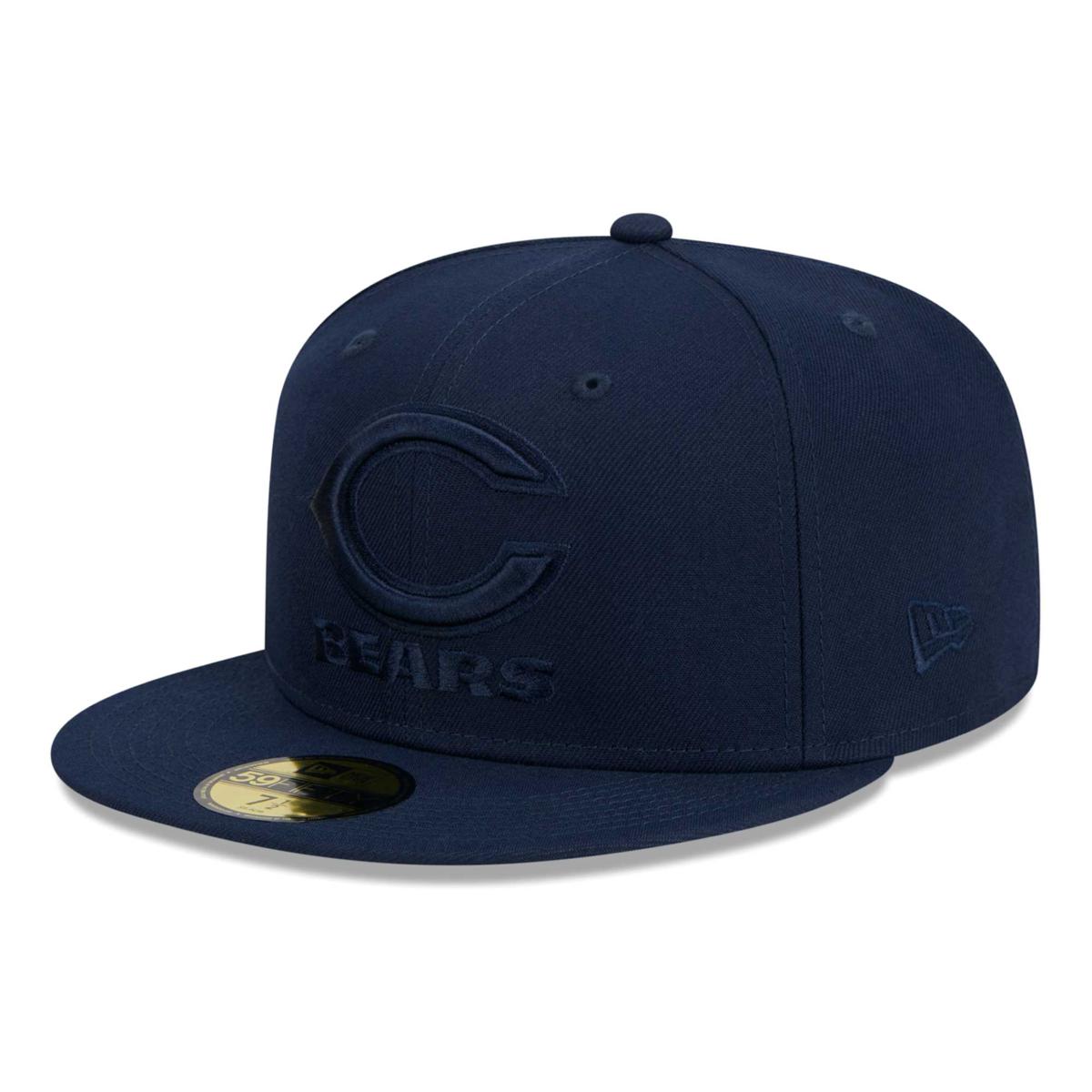 Men's New Era Navy Chicago Bears Color Pack 59FIFTY Fitted Hat ...