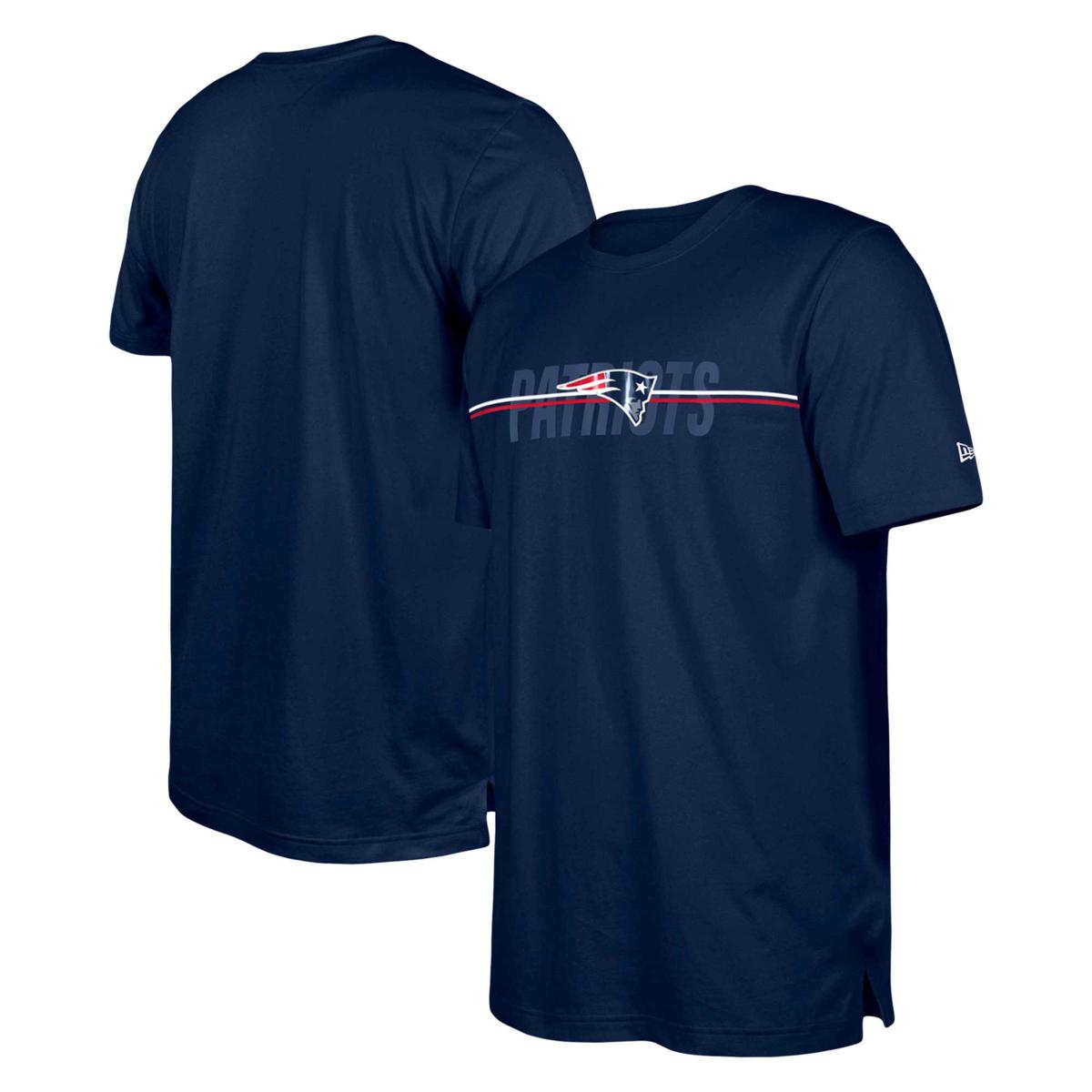 Men's New Era Navy New England Patriots 2023 NFL Training Camp T-Shirt ...