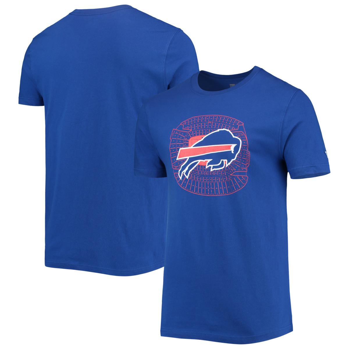 Men's New Era Royal Buffalo Bills Stadium T-Shirt - 21509693 | HSN