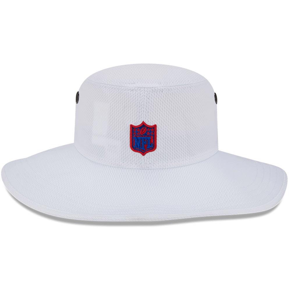 Men's Buffalo Bills New Era White Team Bucket 3 Hat