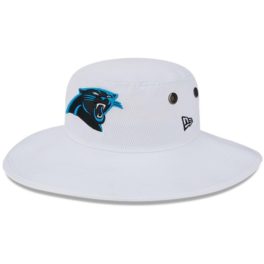 Men's New Era Black Carolina Panthers 2023 NFL Training Camp Stretch Bucket  Hat