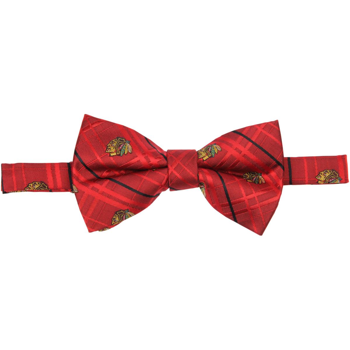 Men's Red Chicago Blackhawks Oxford Bow Tie - 21947655 | HSN