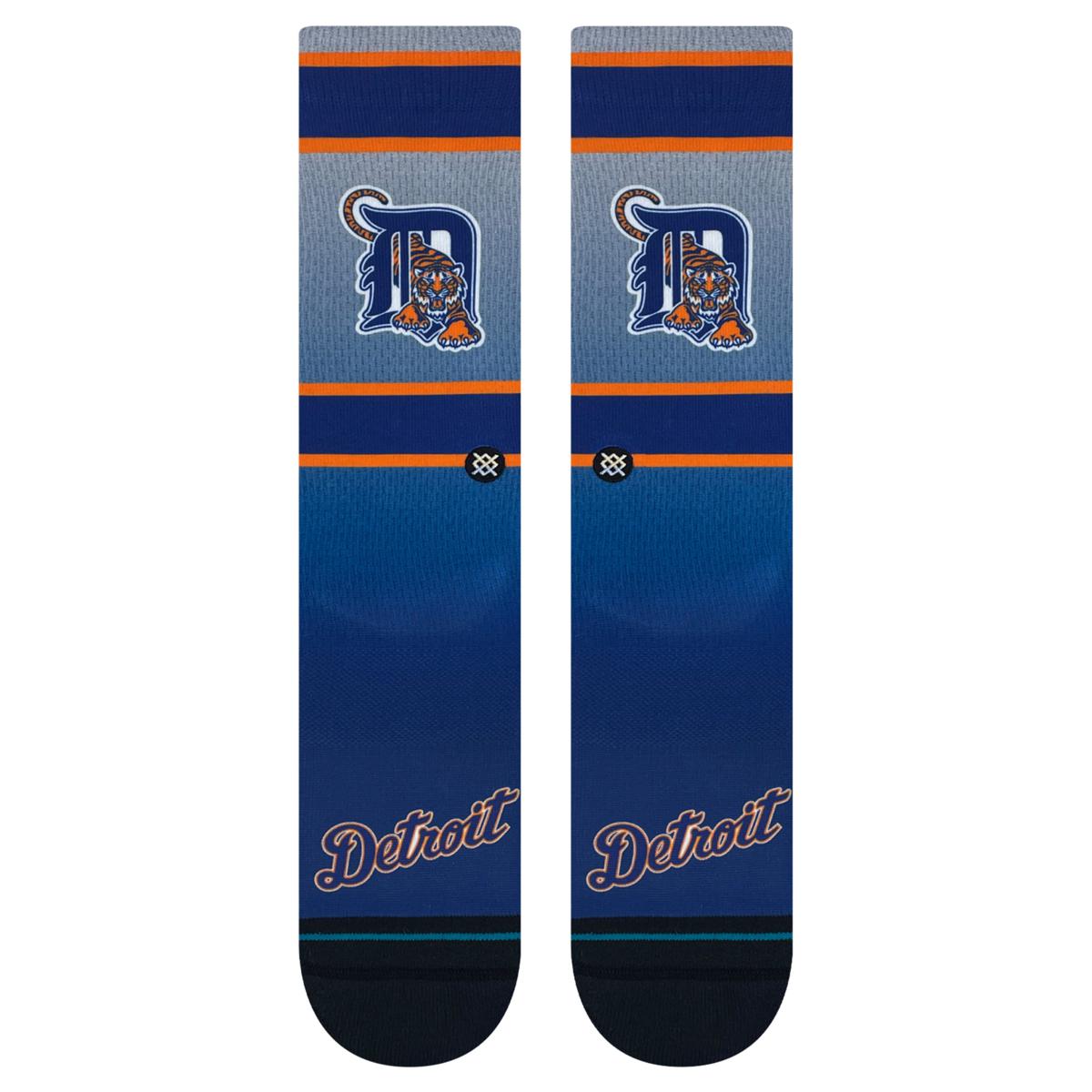 Detroit Tigers Stance Jersey Pack Mens Crew Socks