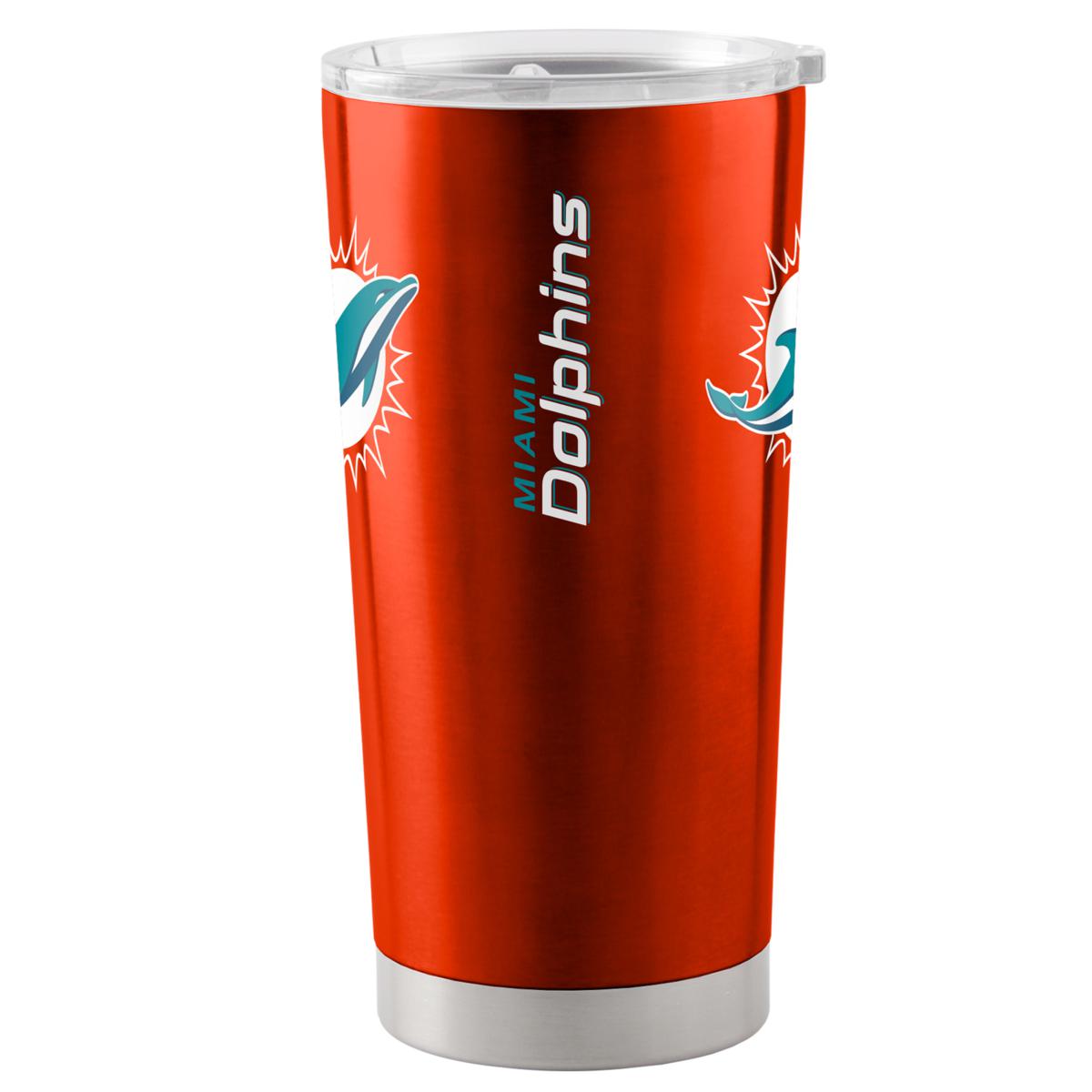 Miami Dolphins 20 oz Plastic Cups 24 Count for 24 Guests 