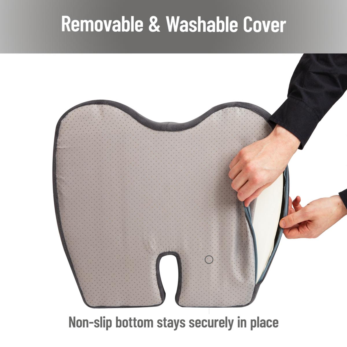 Mind Reader Portable Office Chair Cushion Ergonomic Orthopedic | HSN