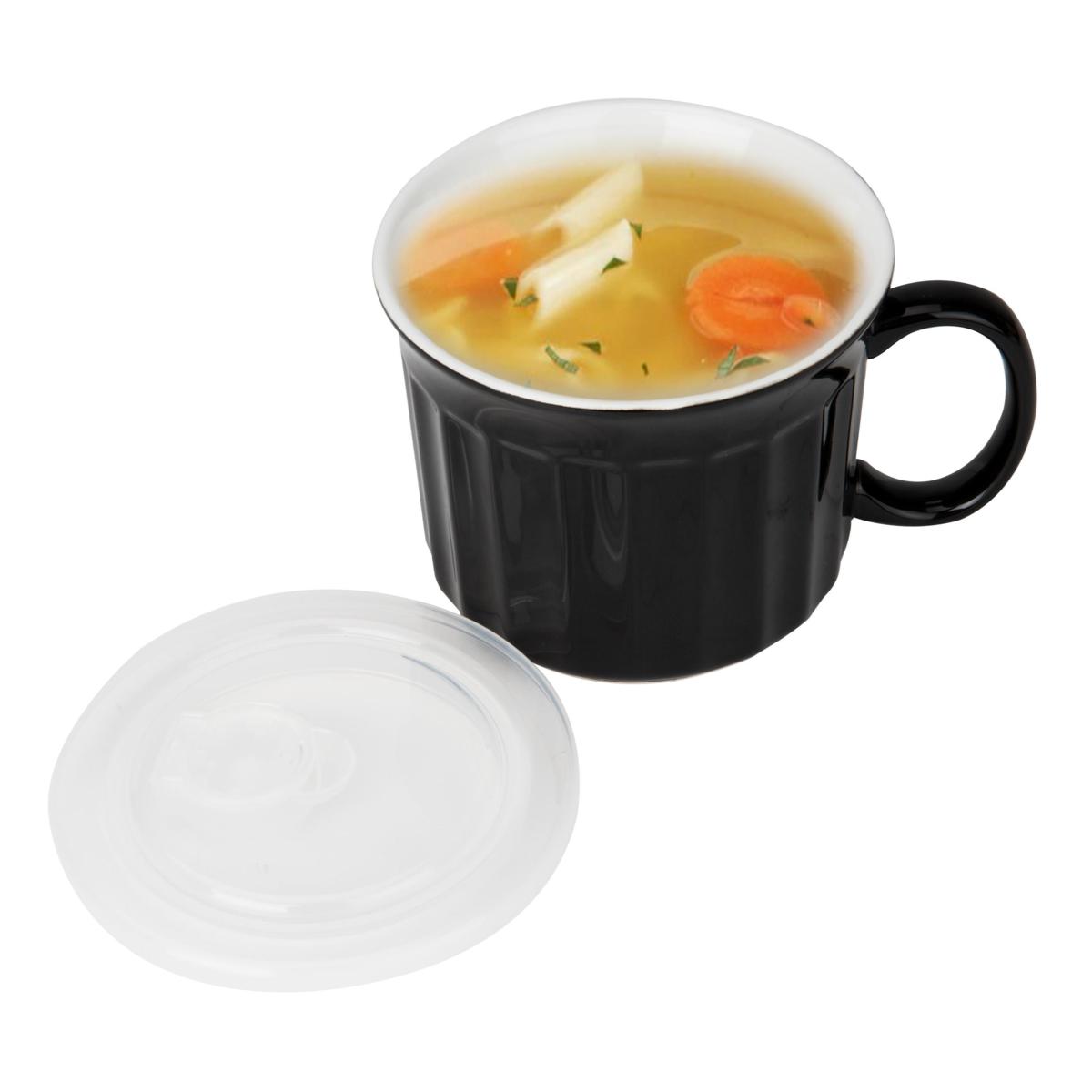  Hemoton 1pc soup cup portable soup mug stainless steel