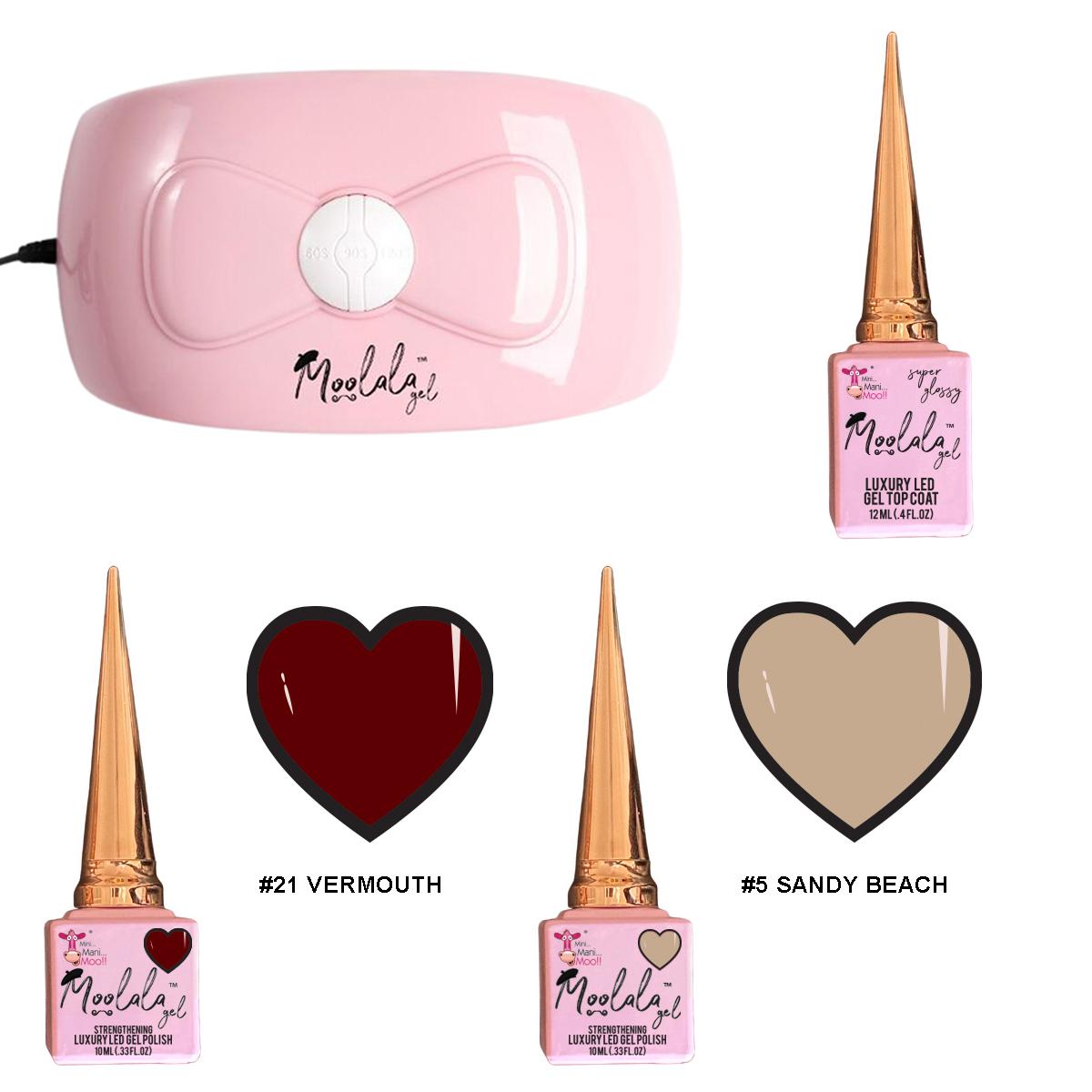 Mini Mani Moo Moolala 2 Color Bundle-Vermouth/Sandy Beach