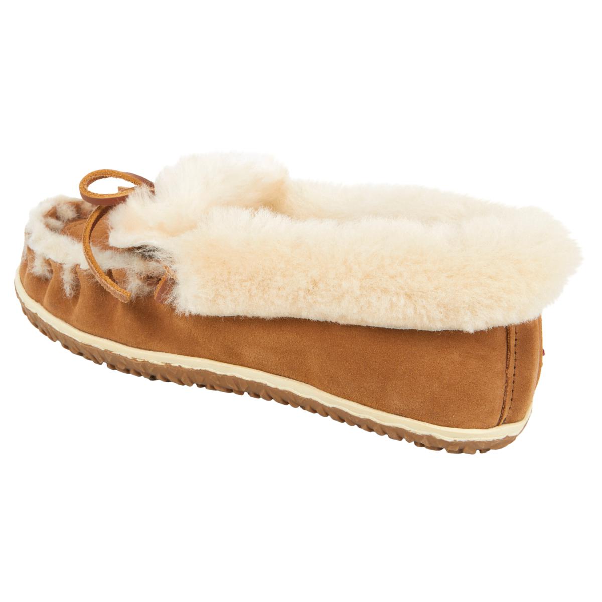 Minnetonka® Ultimate Sheepskin Suede Slipper 23280641 HSN