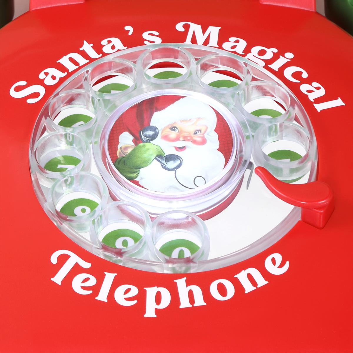 Mr. Christmas Magical Santa Phone with Included 60 Minute Talk