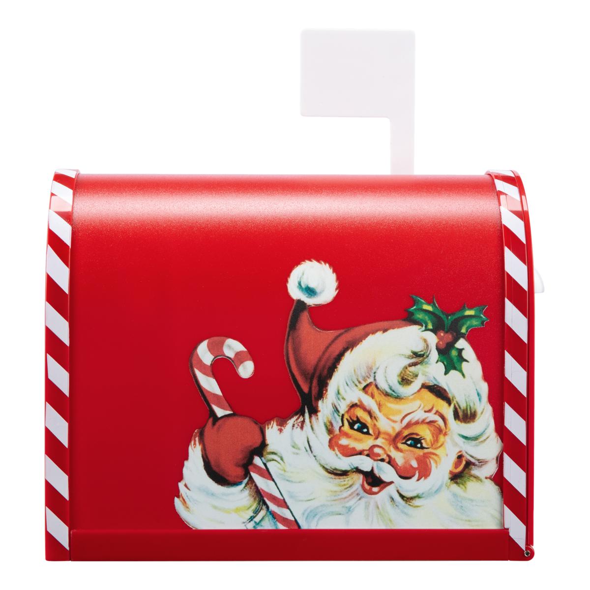 Mr. Christmas Santa's Enchanted Mailbox with Notepad and Pen | HSN