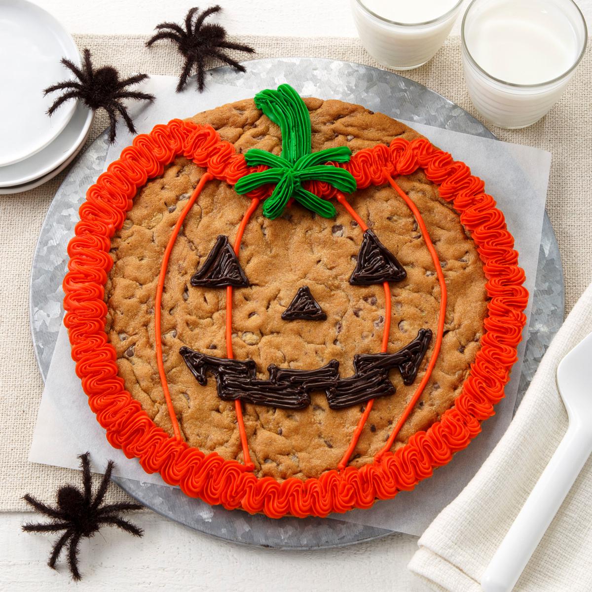 Mrs. Fields JackOLantern Frosted Cookie Cake 10/17 Delivery