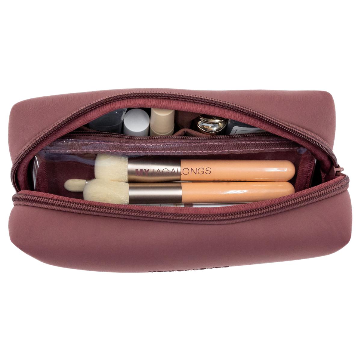 MyTagAlongs The Loaf Cosmetic Pouch with Clear Pouch - 23296916 | HSN