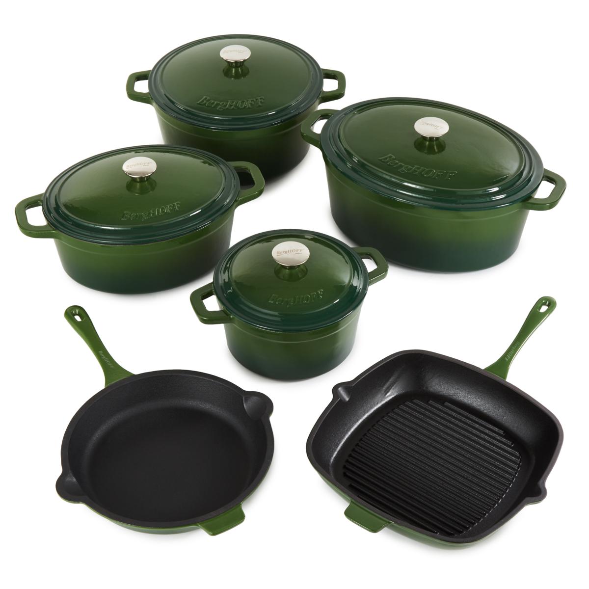 Neo 10-piece Cast Iron Cookware Set | HSN