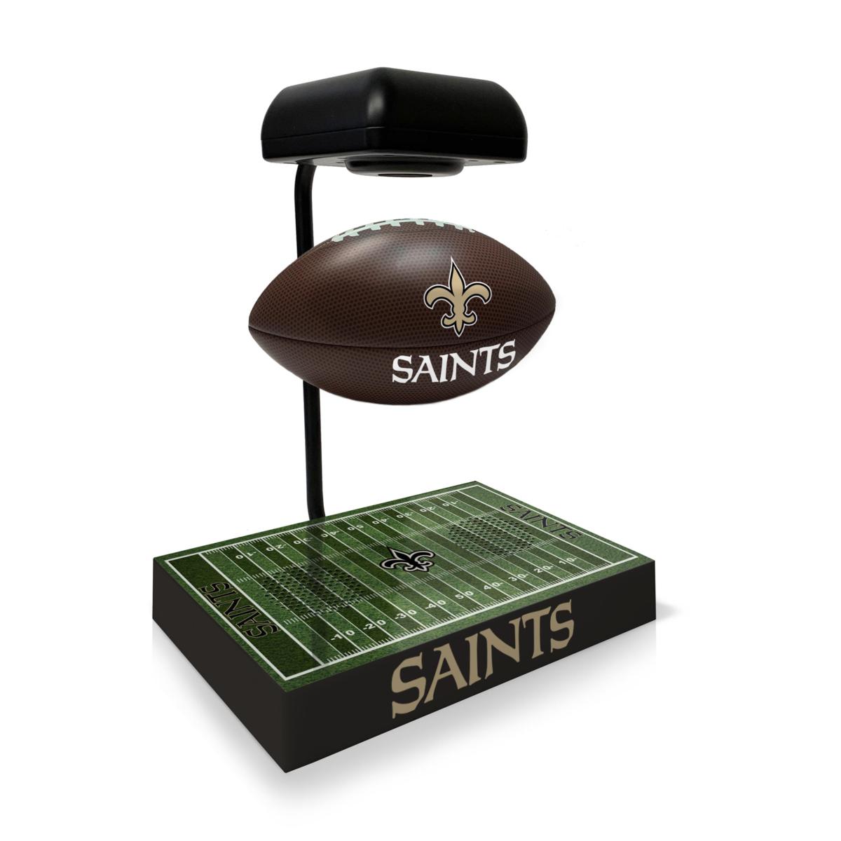 NFL New Orleans Saints Round Distressed Established Wood Sign 