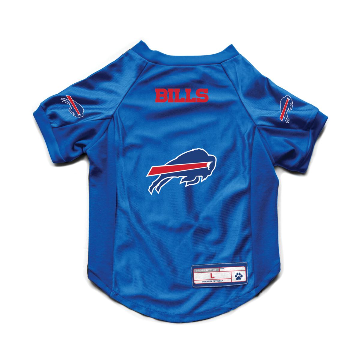 Zubaz NFL Team Pet T-Shirt for Dogs, Buffalo Bills, Medium