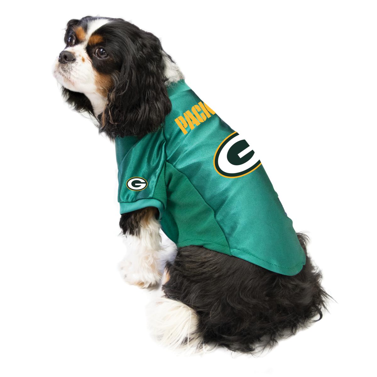 Pets First Green Bay Packers Mesh Dog Jersey, Large