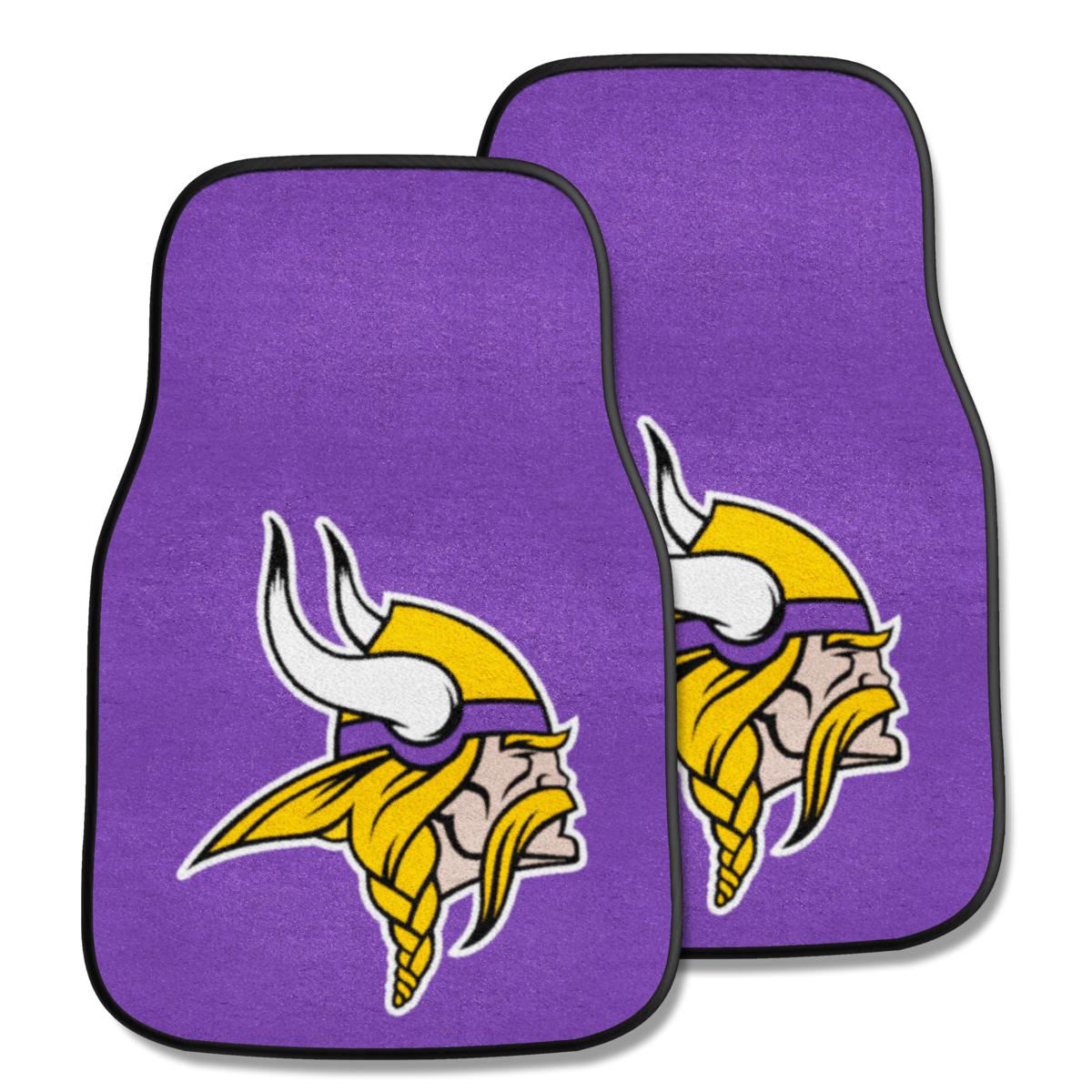 Area Rug with Minnesota Vikings sports team logo!