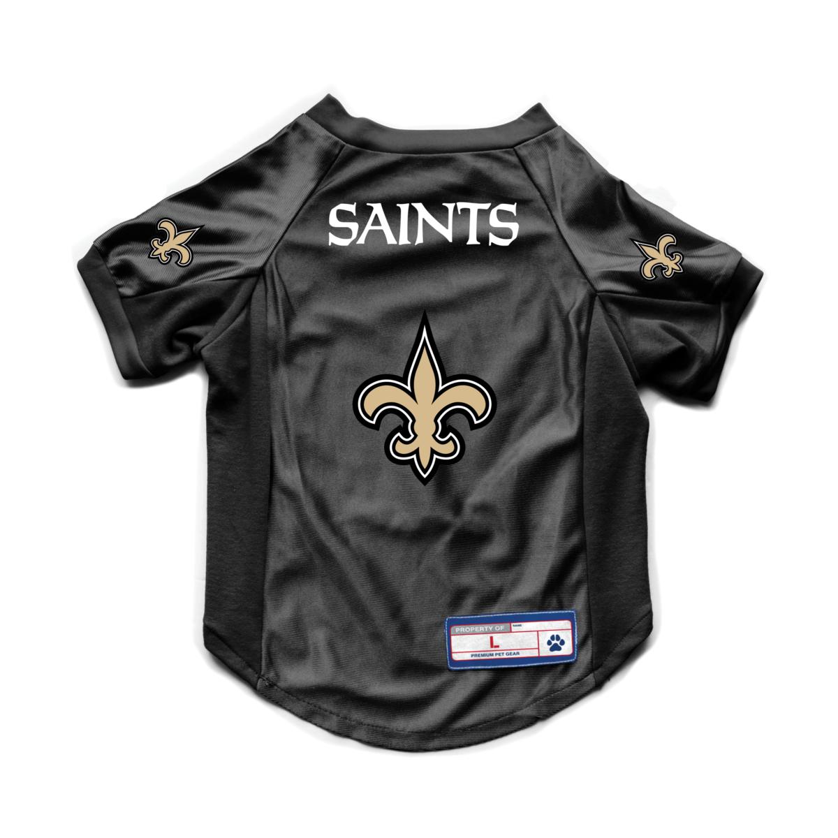 Black and best sale gold saints jersey