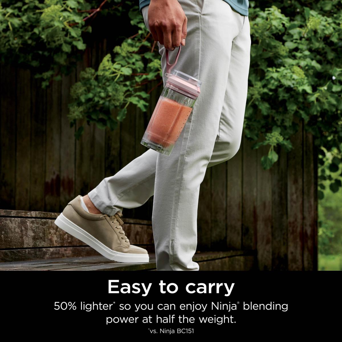Ninja Blast Max 22-oz. Portable Blender - Dusty Pink | HSN