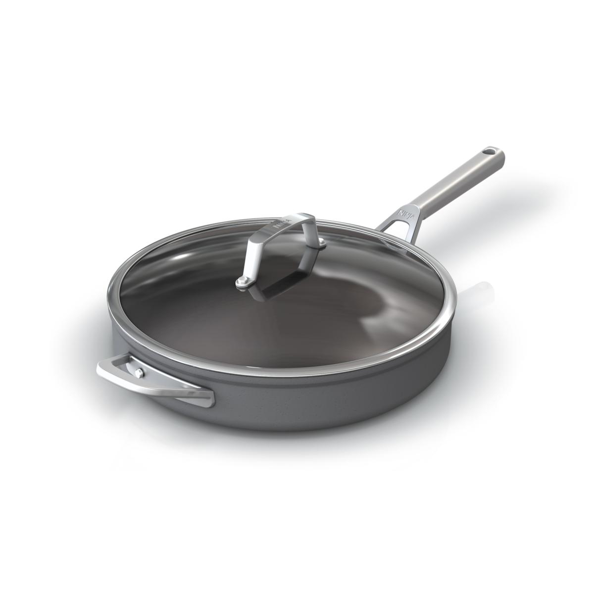 Ninja C30140 Foodi NeverStick Premium 4-Quart Sauté Pan with Glass Lid -  23043364